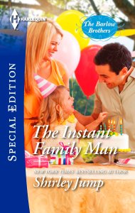 Book Cover - The Instant Family Man by Shirley Jump