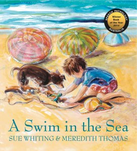 Writer Sue Whiting Book Cover - A Swim in the Sea